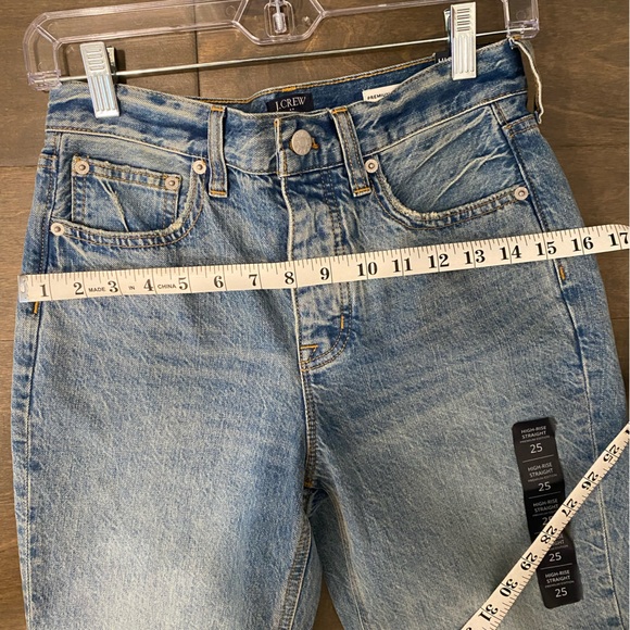 J. Crew High Rise Straight Jeans - Picture 5 of 5
